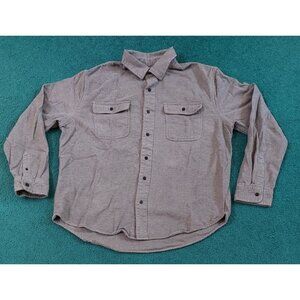Free Assembly Women’s Surplus Shirt Jacket XL Gray Collared Button Up Shirt